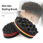 Brosse-Cheveux-en-ponge-Magique-Africaine-pour-Homme-Noir-Double-Face-Tissage-de-Boucles-Dreadlocks