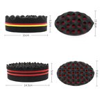 Brosse-Cheveux-en-ponge-Magique-Africaine-pour-Homme-Noir-Double-Face-Tissage-de-Boucles-Dreadlocks