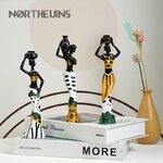 Km-THEUINS-Figurines-de-Femme-Africaine-en-R-sine-Figurines-Noires-d-Auckland-Ornements-Intensibles-D