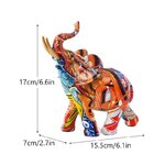 l-phant-en-r-sine-color-imprim-par-transfert-FigAuckland-Art-moderne-Ornements-d-animaux