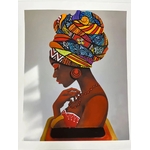 Peinture-sur-toile-de-figure-abstraite-pour-la-d-coration-int-rieure-portrait-de-femmes-africaines