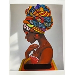 Peinture-sur-toile-de-figure-abstraite-pour-la-d-coration-int-rieure-portrait-de-femmes-africaines