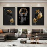 Affiches-d-art-mural-de-femmes-noires-africaines-avec-des-bijoux-en-or-impressions-de-salon