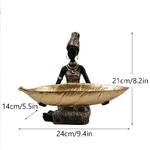 SAAKAR-Figurines-africaines-en-r-sine-pour-femmes-noires-conteneur-de-bonbons-artisanat-int-rieur-incroyable