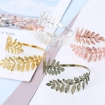 Bracelet-en-cuir-chevelu-de-laurier-romain-grec-plaqu-or-et-argent-brassard-de-bras-sup