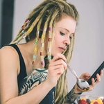 Anneaux-de-Cheveux-Dreadlock-en-Or-et-Argent-r-initialisation-de-Manchette-R-glable-Perles-pingle