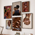 Art-mural-de-fille-noire-Hip-Pop-la-mode-d-coration-de-salon-affiches-de-peinture