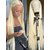 Perruque-Lace-Front-Wig-br-silienne-naturelle-lisse-blond-miel-360-613-13x4-13x6-transparente-pour