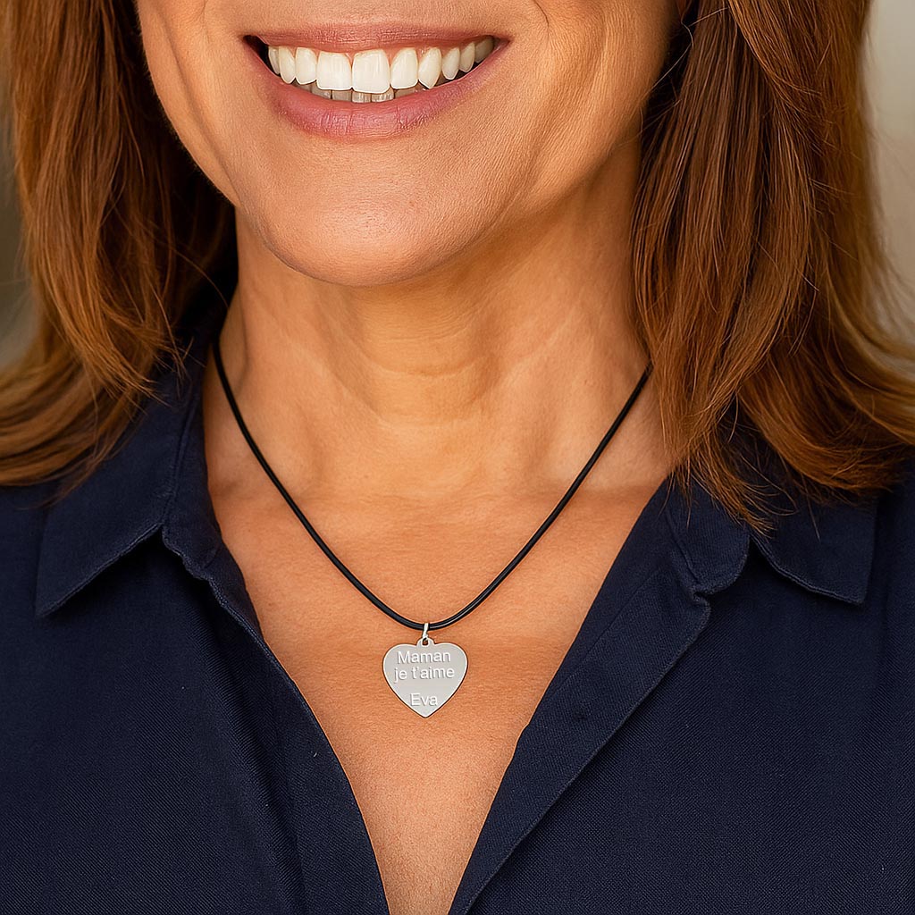 Gravé un message sur un pendentif