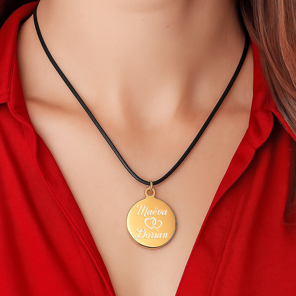 Médaille gravée photo