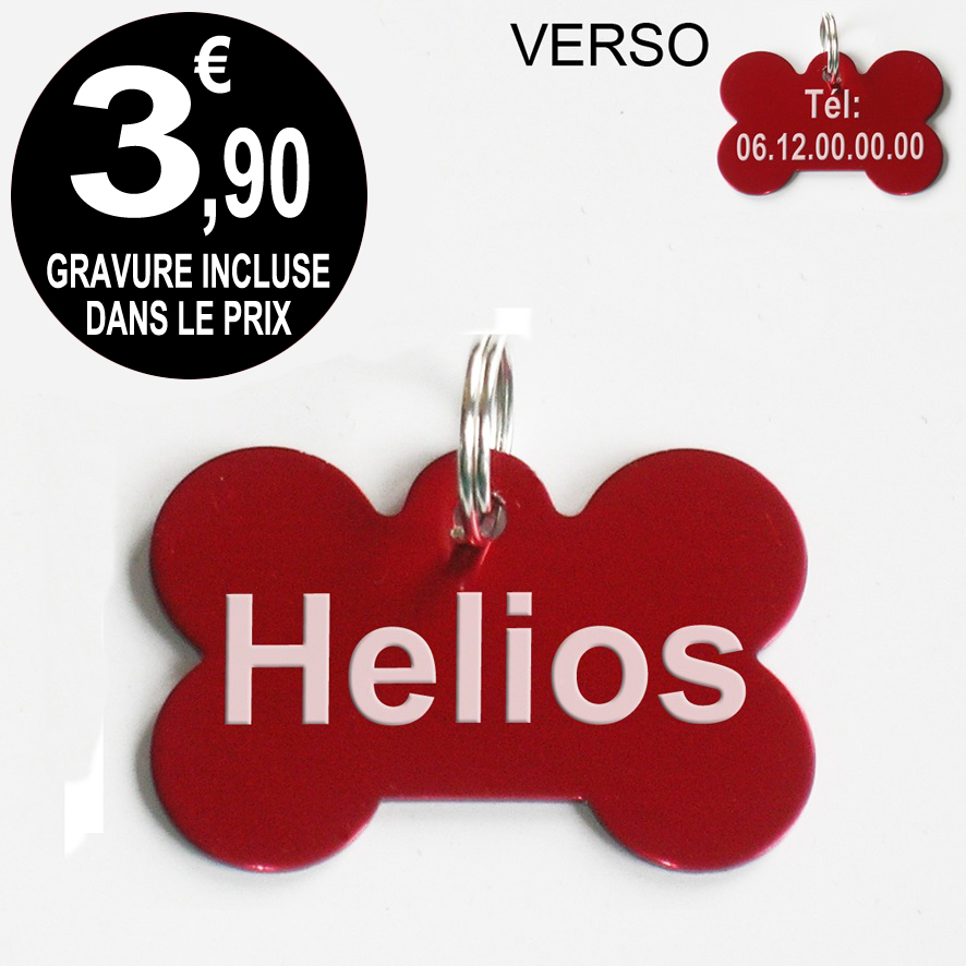 Médaille personnalisée gravure pour animaux