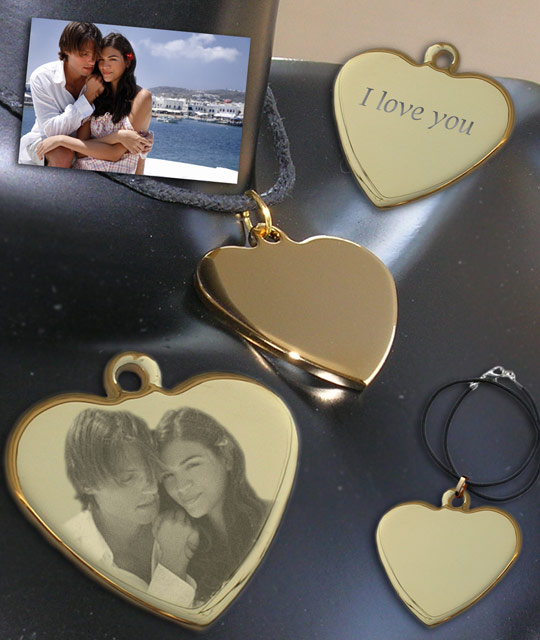 Bijou coeur personnalisable