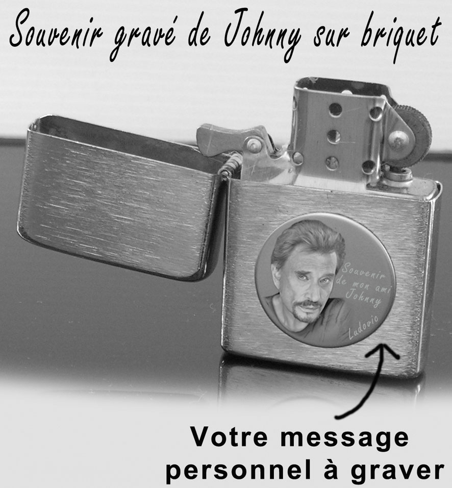 Briquet avec Johnny