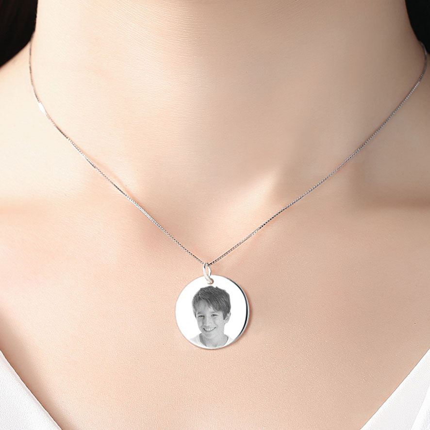 Pendentif personnalisée gravure