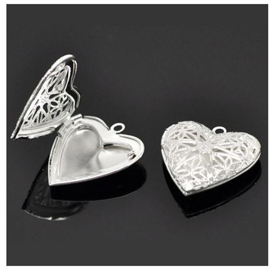 medaille coeur fleur