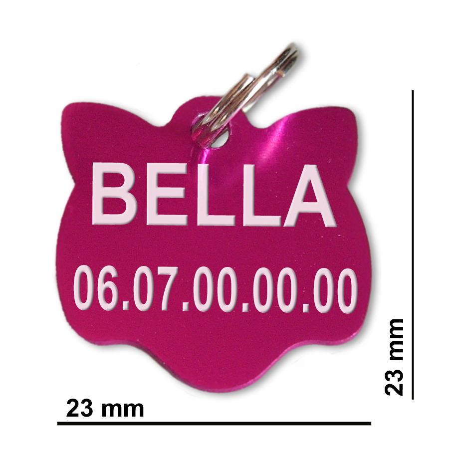 Medaille pour chat personnalisée