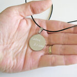 médaille gravée prénom