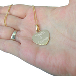 Pendentif avec inscription prénom
