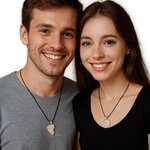 Collier coeur brisé personnalisé