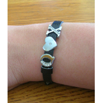 Bracelet lettre enfant ado
