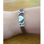 Lettre initiale bracelet