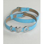 Bracelet lettre strass