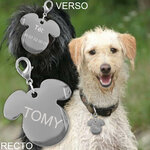 Medaille gravure chien