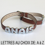 Bracelet enfant lettre prénom