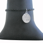 Bracelet medaillon personnalisable