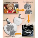 Gravure bijou coeur