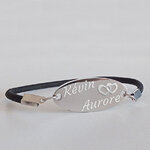 Bracelet ovale à personnaliser