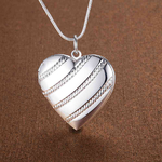Pendentif coeur ouvert photo