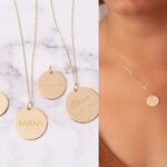 Pendentif gravure personnalisée