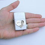 briquet personnalisé photo