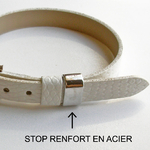 Bracelet composé prénom blanc