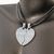 Pendentif coeur séparé gravure personnalisée