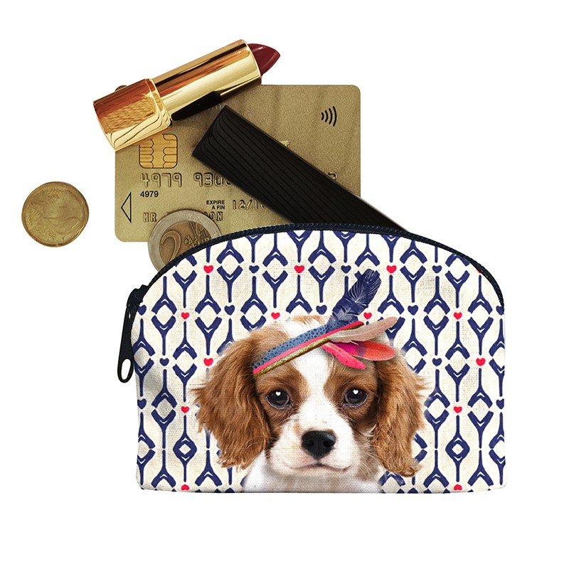 HISTOIRE DAVANT PORTE MONNAIE CHIEN MANU LAISSEZ LUCIE FAIRE 2