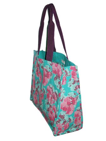 HISTOIRE DAVANT SAC CABAS COTON ORCHID 3