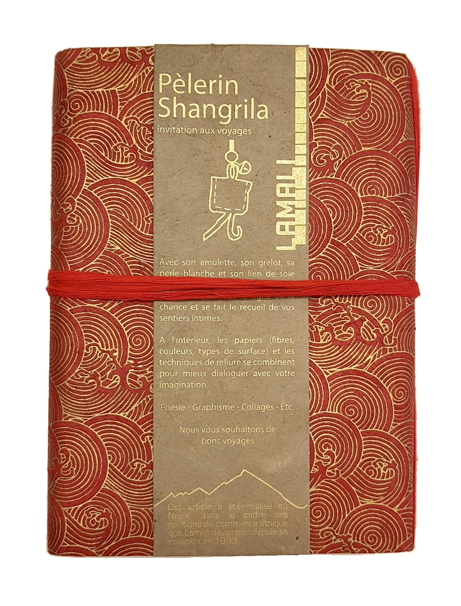 HISTOIRE DAVANT CARNET PELERIN SHANGRILA ROUGE MOTIF OKINAWA 2