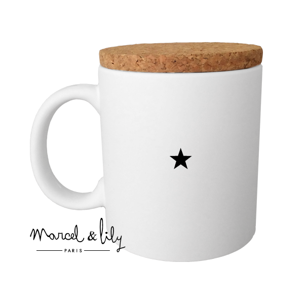 Couvercle en liège pour mug - Mug personnalisé Joli Mug