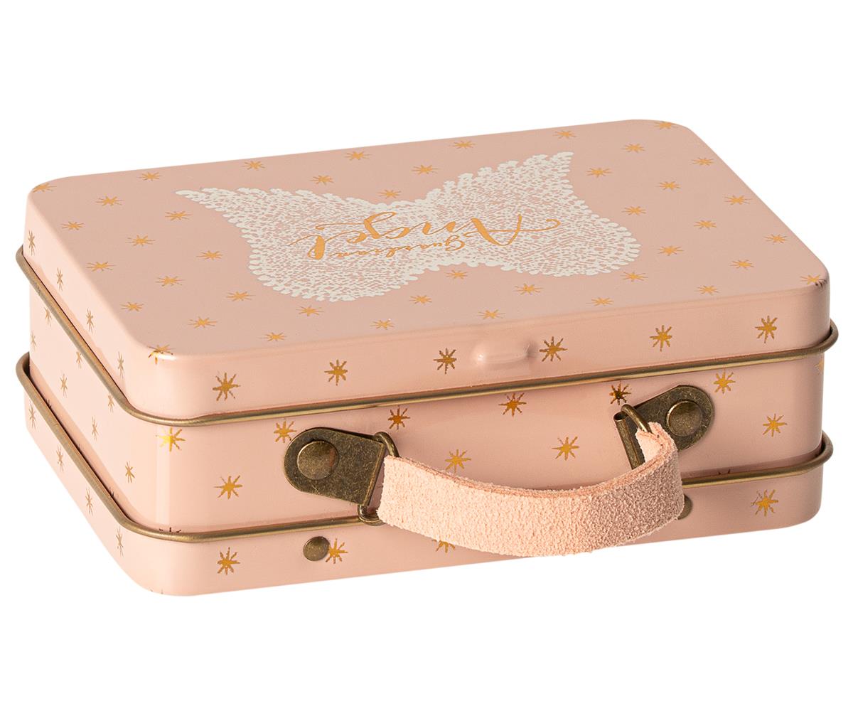 HISTOIRE DAVANT VALISE METAL ROSE ETOILES 2