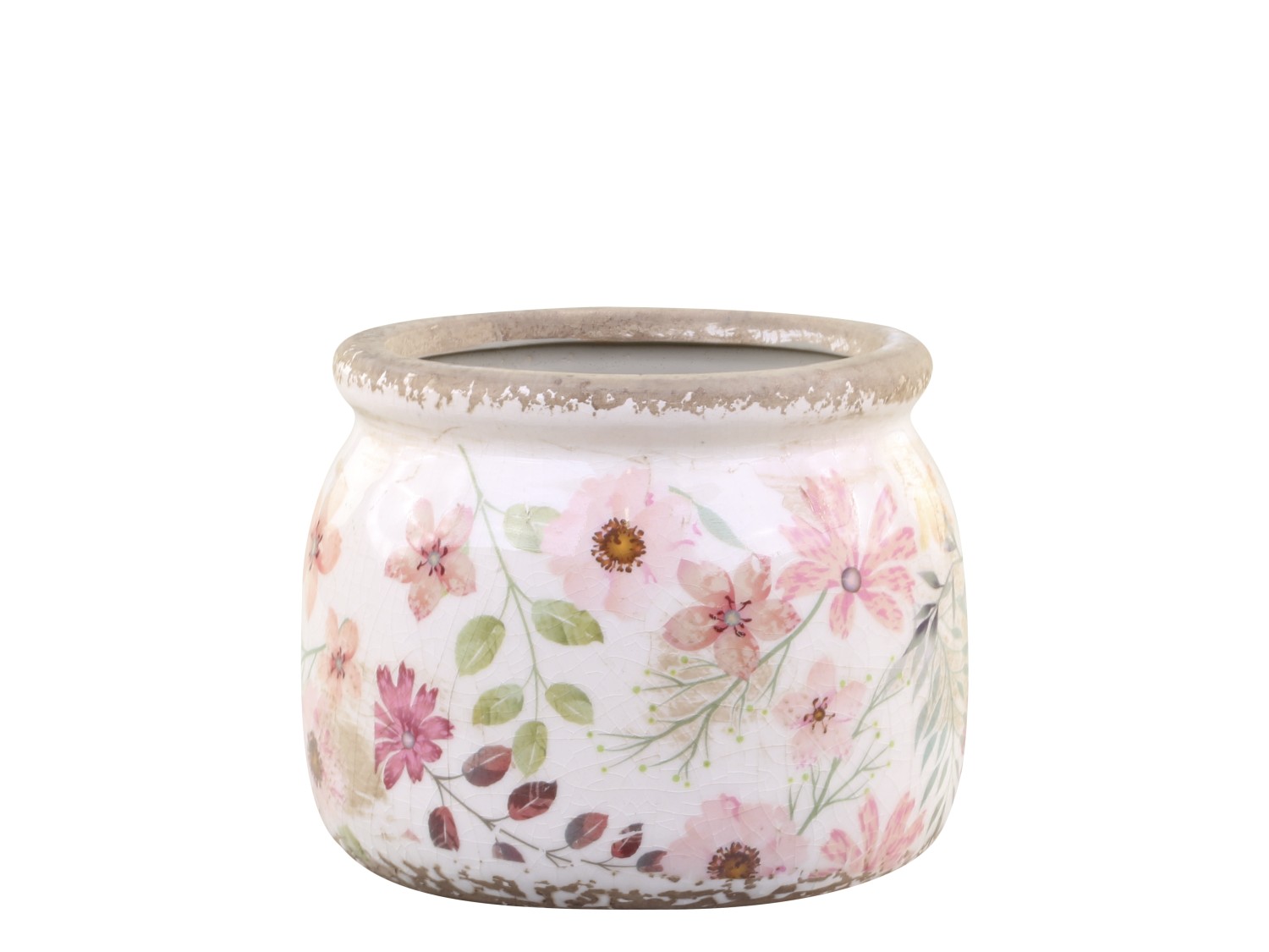 cache_pot_terre_cuite_emaille_fleurs_des_champs_petit_format_chic_antique