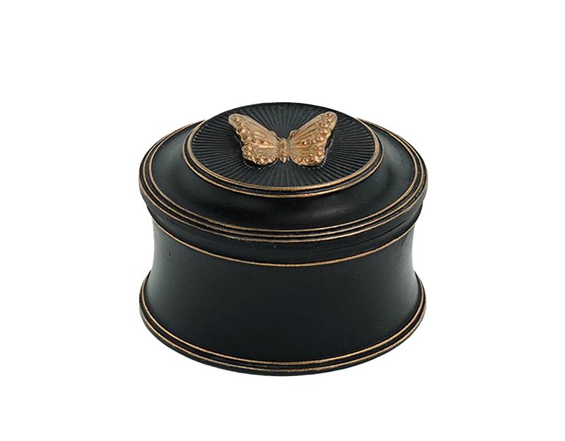 boite_decorative_noire_doree_papillon