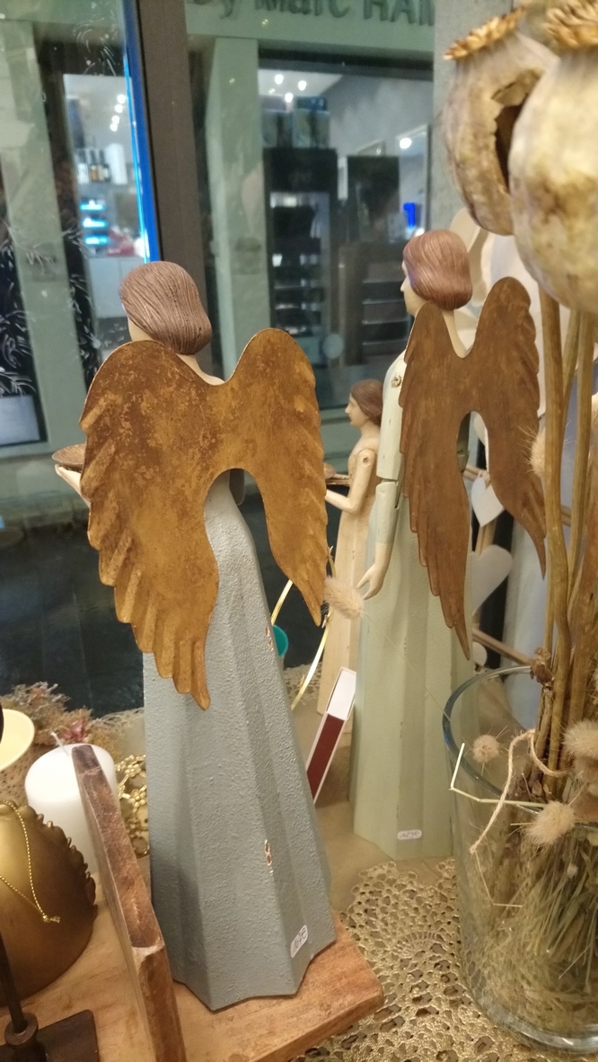 HISTOIRE DAVANT ANGES ANTIQUE AILES DOREES 2