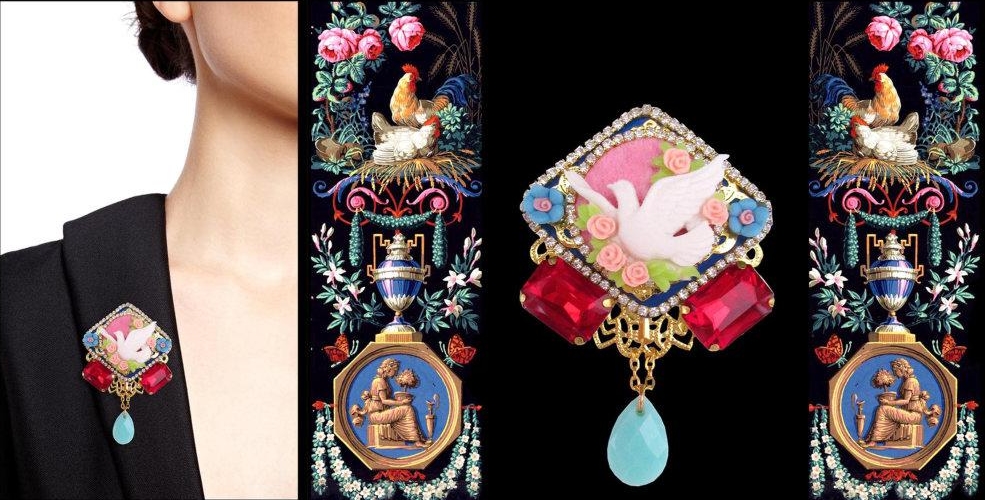 HISTOIRE_DAVANT_broche_oiseau_dove_mouchkine_jewelry_3
