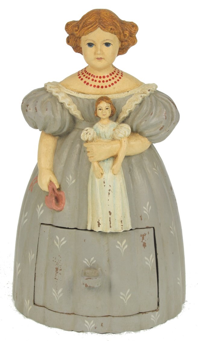 HISTOIRE_DAVANT_BOITE_A_TIROIR_FILLE_A_LA_POUPEE_EN_RESINE_MEANDER_ 2