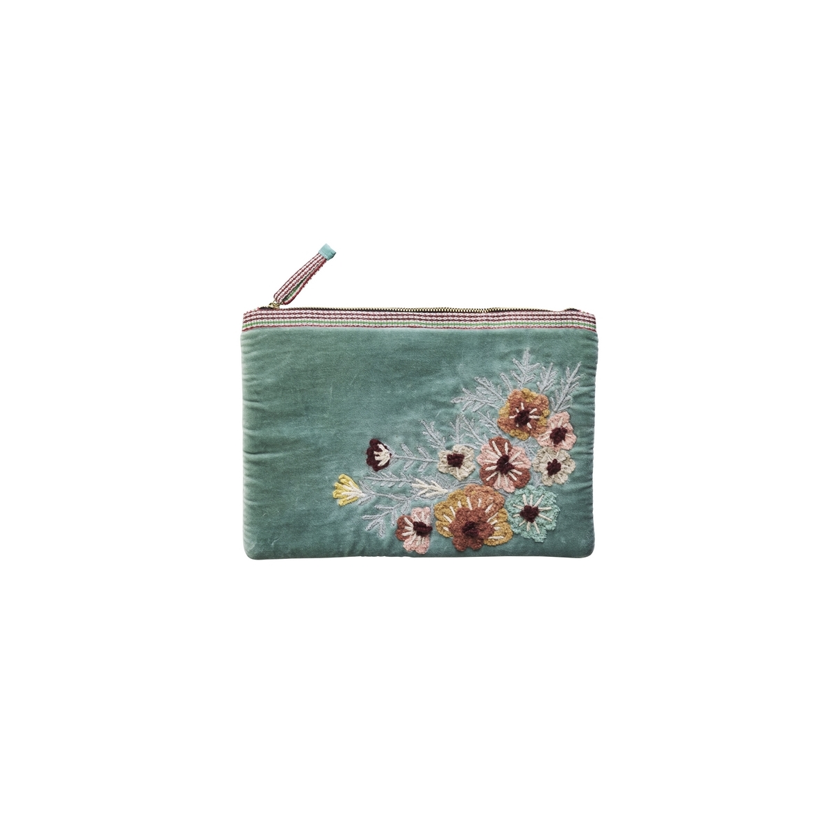 Histoire_d_avant_housse__tablette_en_velours_ _brodé_bleu_celadon_matelassee_30x21cms_madam_stoltz