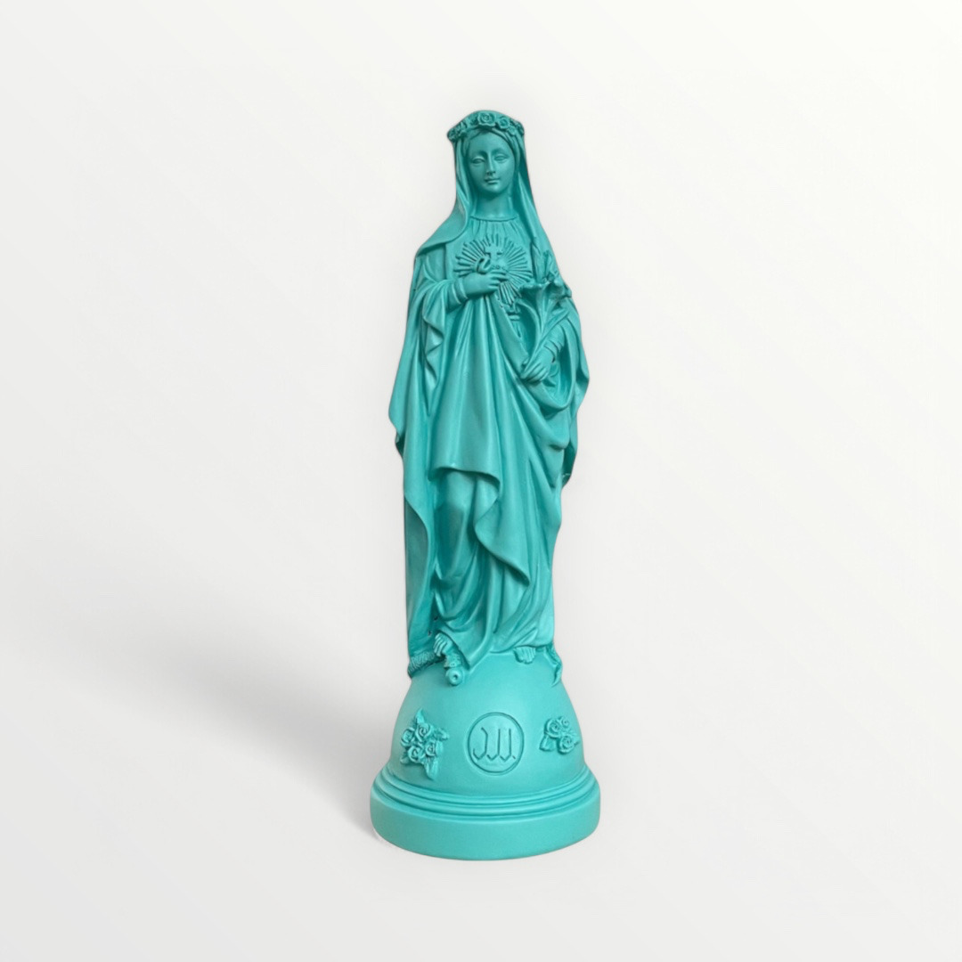 histoire_d_avant_statue_marie_aux_fleurs_splash_23_cms_resine_j_ai_vu_la_vierge