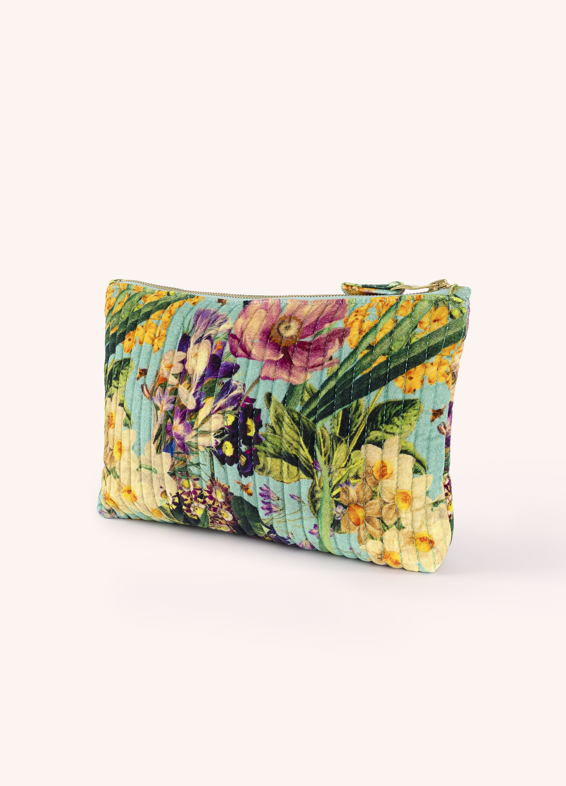 histoire_d_avant_pochette_matelassée_jardin_fleuri_imprimée_sur_velours_powder_design_1