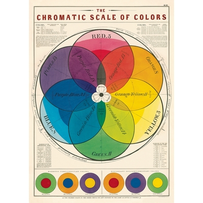 HISTOIRE DAVANT AFFICHE VINTAGE CAVALLINI CHROMATIQUE 50X70CMS 2
